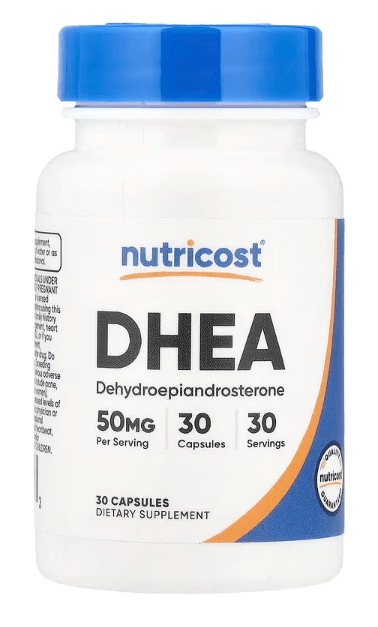 SUPLEMENTOS NUTRICOST DHEA 50 MG 30 CÁPSULAS - 1