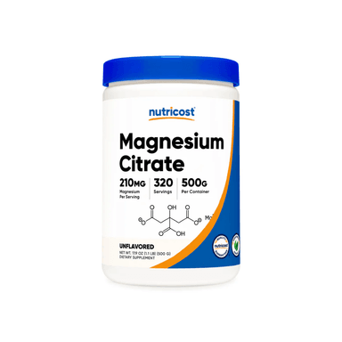 SUPLEMENTO CITRATO MAGNESIO MAGNESIUM CITRATE MEDIO KILO - 1