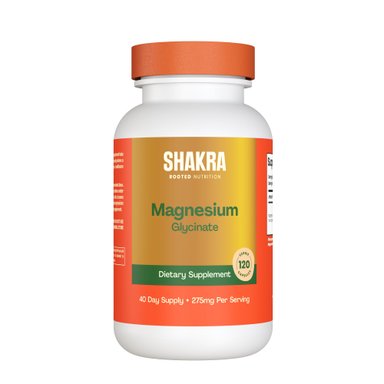 SHAKRA / MAGNESIUM GLICINATE 275MG - 120 CAPSULES