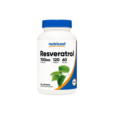 SUPLEMENTOS NUTRICOST RESVERATROL 700 MG 120 CAPSULAS