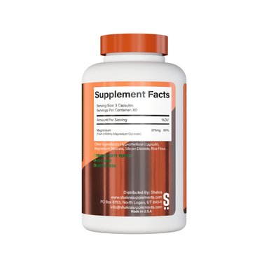 SHAKRA MAGNESIO GLICINATO MAGNESIUM GLYCINATE 240 CAPSULAS - 2