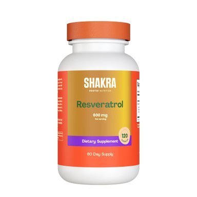 SHAKRA / RESVERATROL 600MG - 120 CAPSULES