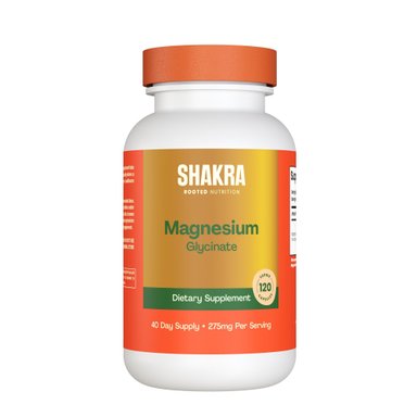 SHAKRA / MAGNESIUM GLICINATE 275MG - 120 CAPSULES