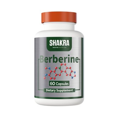 SHAKRA BERBERINE BERBERINA 1200 MG 60 CAPSULAS