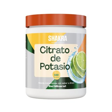 SHAKRA CITRATO DE POTASIO 500G EN POLVO