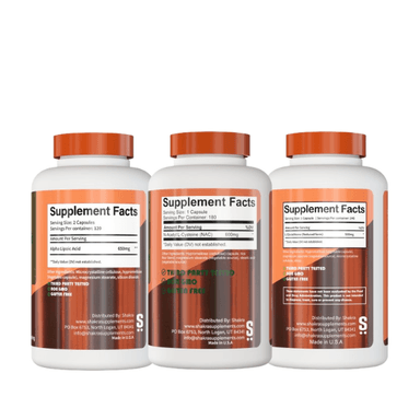 SOPORTE HEPÁTICO Y DETOX (GLUTATHIONE REDUCED FORM 240 cap + NAC VEGAN N-ACETYL L-CYSTEINE 180 cap+ ALPHA LIPOIC ACID 240 cap) - 2