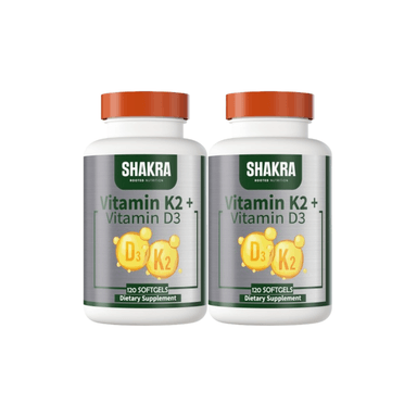 PACK X2 SHAKRA VITAMINA K2 D3 5000 IU - 1