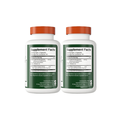 PACK X2 SHAKRA KSM66 KSM 66 600 MG - 2