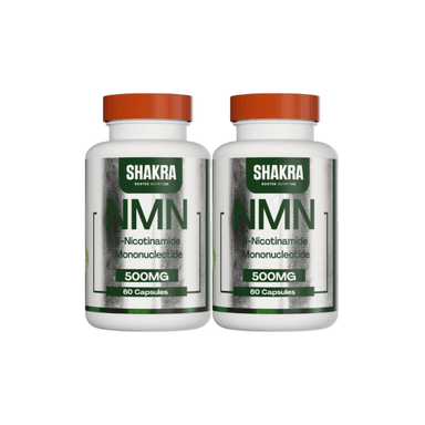 PACK X2 SHAKRA NMN NICOTINAMIDA MONONUCLEOTIDA 500 MG - 1