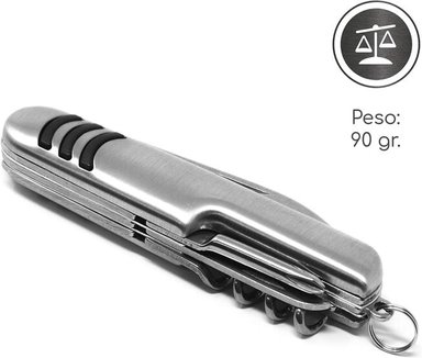 NAVAJA VECA IMPORTADORES ACERO INOXIDABLE DE BOLSILLO MULTIFUNCION 11 EN 1 - 4