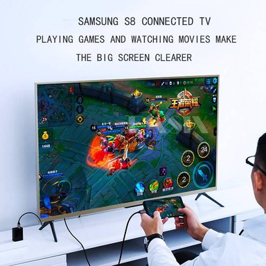 CABLE HUBB TIPO C A HDMI 4K 30HZ CON CARGA USB ANDROID MACBOOK WINDOWS - 6