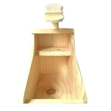 LUSTRADOR DE ZAPATOS LIMPIA BOTAS EN MADERA NATURAL - 4