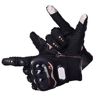 GUANTES DE MOTO STAR TÁCTIL ORIGINAL EN NEGRO TALLA XL - 1