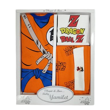 CONJUNTO PARA BEBÉ AJUAR DRAGON BALL PARA RECIÉN NACIDO - 4