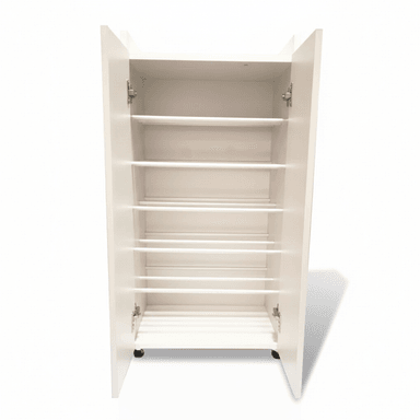ZAPATERA ORGANIZADOR DE ZAPATOS DE MELAMINE EN BLANCO - 3