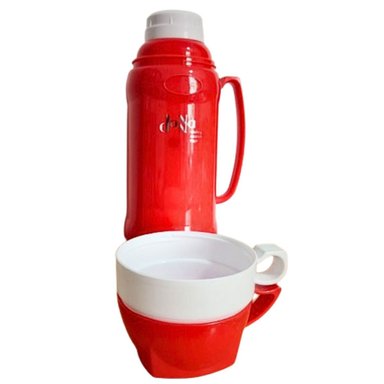 TERMO 1.20L ROSADO 2 TAZAS - 2
