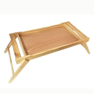 MESA PLEGABLE MADERA ARENA 60X33CM CAMA MULTIFUNCIONAL