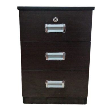 VELADOR MESA NOCHE PATHERSON EN MARRÓN