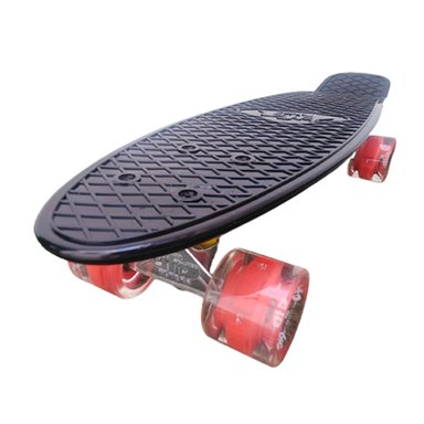 SKATE PATINETA PENNY NEGRO LLANTAS LUCE TIBURON - 1