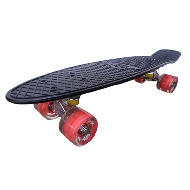 SKATE PATINETA PENNY NEGRO LLANTAS LUCE TIBURON - 2