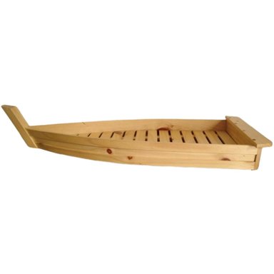 BANDEJA BARCO TITANIC MADERA TIPO SUCHI MAKIS COMIDA MARINA
