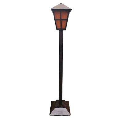 FAROL DE MADERA DE PIE ALTO 1.90MTS EN MARRON