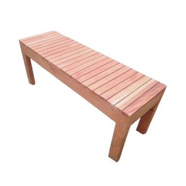 BANCA DE MADERA HUARURO RUSTICA - IDEAL PARA TERRAZA COMEDOR BLACON - 120CM