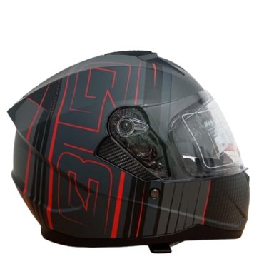 CASCO DE MOTO CERTIFICADO TERRA REA INTEGRAL TALLA L - 2