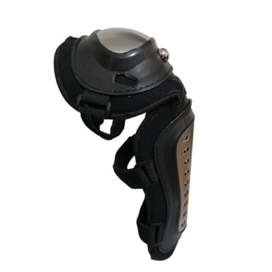 CODERAS Y RODILLERAS PARA MOTOCICLISTAS FLEXIBLE CON PLACA M,ETALICA DE ALTA PROTECCION - 3