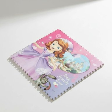 ALFOMBRA DIDACTICA PRINCESA SOPHIA 120X120CM | ANTIGOLPES TIPO ROMPECABEZAS