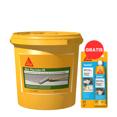 RECUBRIMIENTO ACRÍLICO PISOS X 4LT + SILICONA BAÑO Y CONCINA