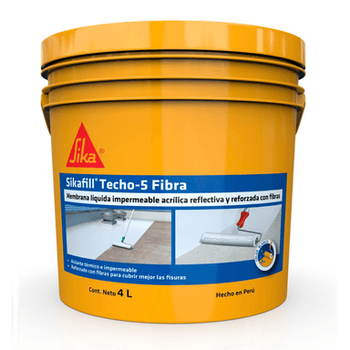 MEMBRANA LÍQUIDA ELÁSTICA PARA IMPERMEABILIZAR TECHOS Y TERRAZAS X 4 LT - 1
