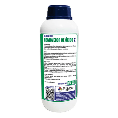 INHIBIDOR DE CORROSIÓN Y REMOVEDOR Z REMOVEDOR DE CONCRETO X 1 LT