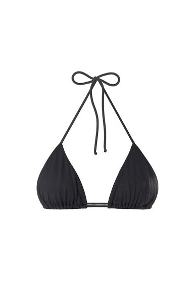 TOP DE BIKINI BRASILERO PUSH UP LICRA MUJER SOLARY NEGRO COPA REMOVIBLE - 2