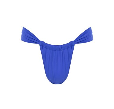 CALZÓN DE BIKINI BOTTOM LICRA MUJER SOLARY AZUCENA AZUL MEDIO - 1