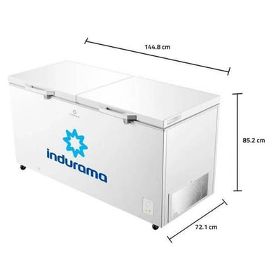 CONGELADORA INDURAMA CI-420BL 420 LITROS DEFROST BLANCO - 6