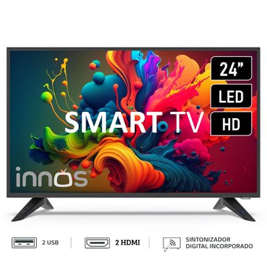 TELEVISOR INNOS 24” LED HD SMART TV S2401KU