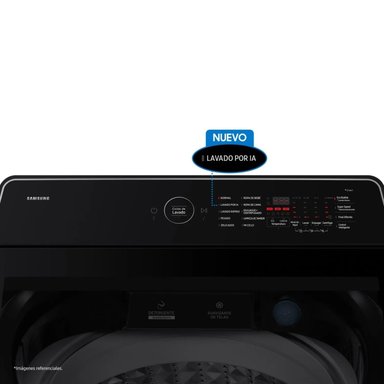 LAVADORA SAMSUNG AI WASH ECOBUBBLE 19KG WA80F19S8BPE WIFI - 3