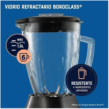 LICUADORA OSTER BLSTPEG NPB 1.5L 800W 6 VELOCIDADES - 4