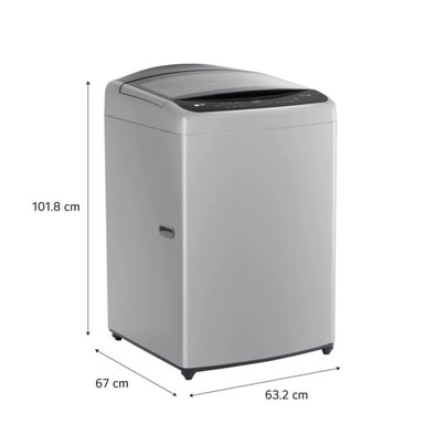 LAVADORA LG 17 KG AI DD CARGA SUPERIOR WT17DV6T GRIS - 6
