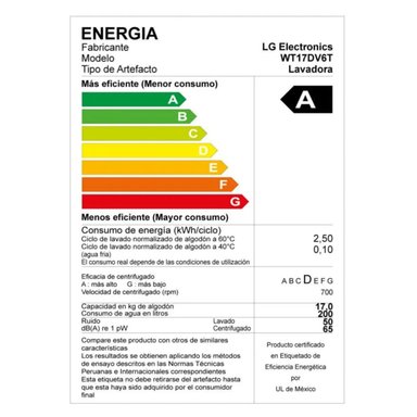 LAVADORA LG 17 KG AI DD CARGA SUPERIOR WT17DV6T GRIS - 9