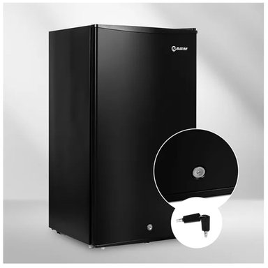 FRIGOBAR-REFRIGERADORA MIRAY RM-93M 93 L NEGRO - 4