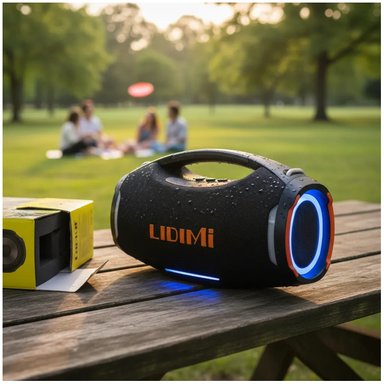 PARLANTE PORTÁTIL LIDIMI LD-S667 300W EXTRA XBASS BT USB - 2