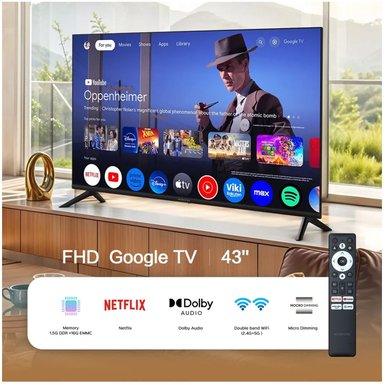 TELEVISOR BLACKLINE 32” HD SMART GOOGLE TV BL32-T3000HD LED - 8