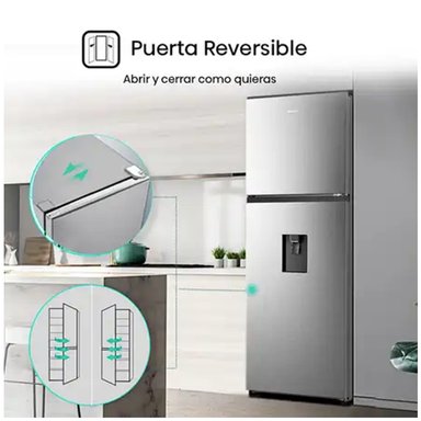 REFRIGERADORA HISENSE 324 LITROS TOP FREEZER NO FROST RT3N320NMC - 6