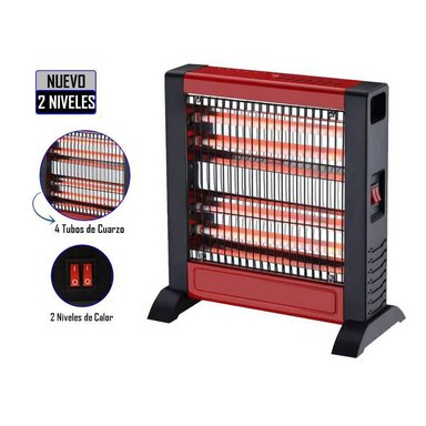 CALEFACTOR ELÉCTRICO DE CUARZO TREVELY TCH-011 1000W