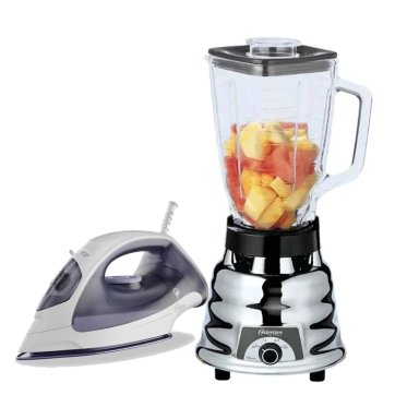 COMBO OSTER 250-22 LICUADORA 2 VELOCIDADES 1.25 LT 600W +PLANCHA