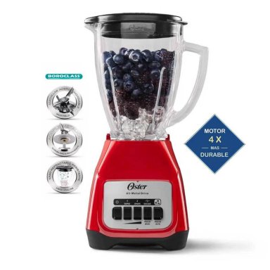 LICUADORA OSTER BLSTKAG-RPB 2 VELOCIDADES MÁS PULSO 1. 25LT