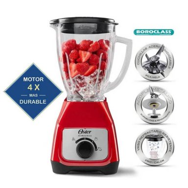 LICUADORA OSTER BLSTKAG-RRD 1 25L CONTROL PERILLA