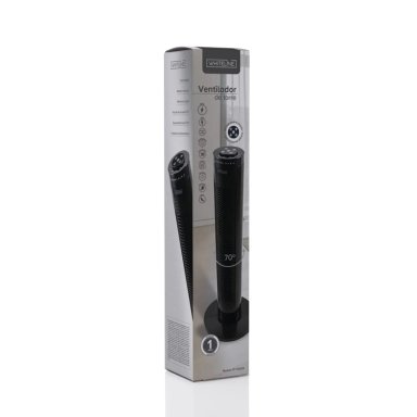 VENTILADOR DE TORRE WHITELINE SILENCIOSO CON CONTROL 3 VELOCIDADES 45 WATTS - 6